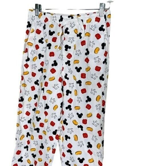 DISNEY Store VTG Mickey Mouse Drawstring Women’s Pants Size Small. - Picture 6 of 11